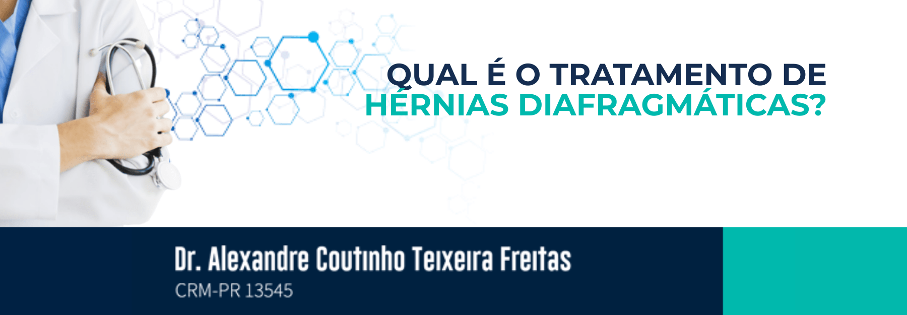 Qual é o tratamento de hérnias diafragmáticas?