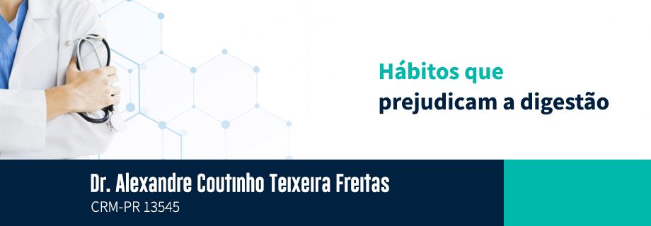 Hábitos que prejudicam a digestão