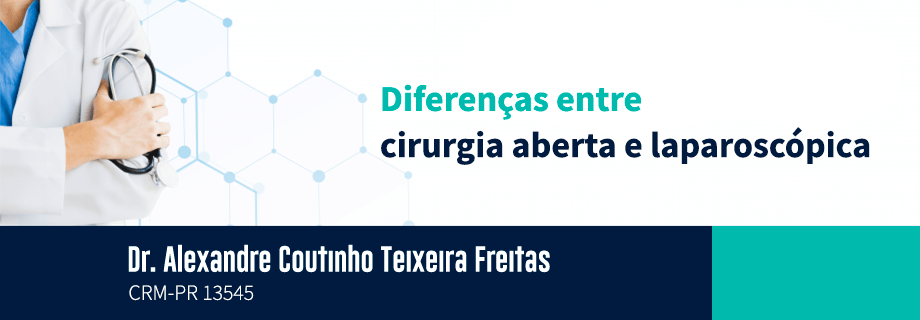 Diferenças entre cirurgia aberta e laparoscópica