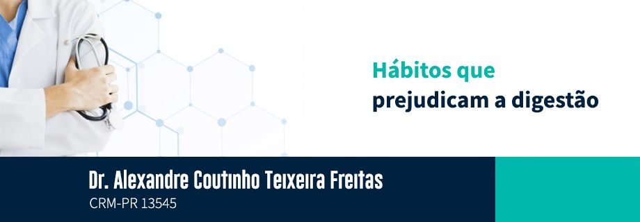 Hábitos que prejudicam a digestão