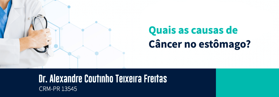 Quais as causas de câncer no estômago?