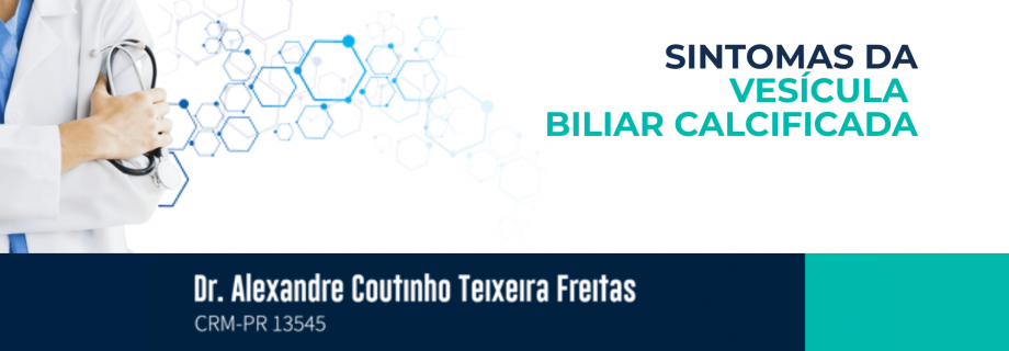 Quais os sintomas da vesícula biliar calcificada?